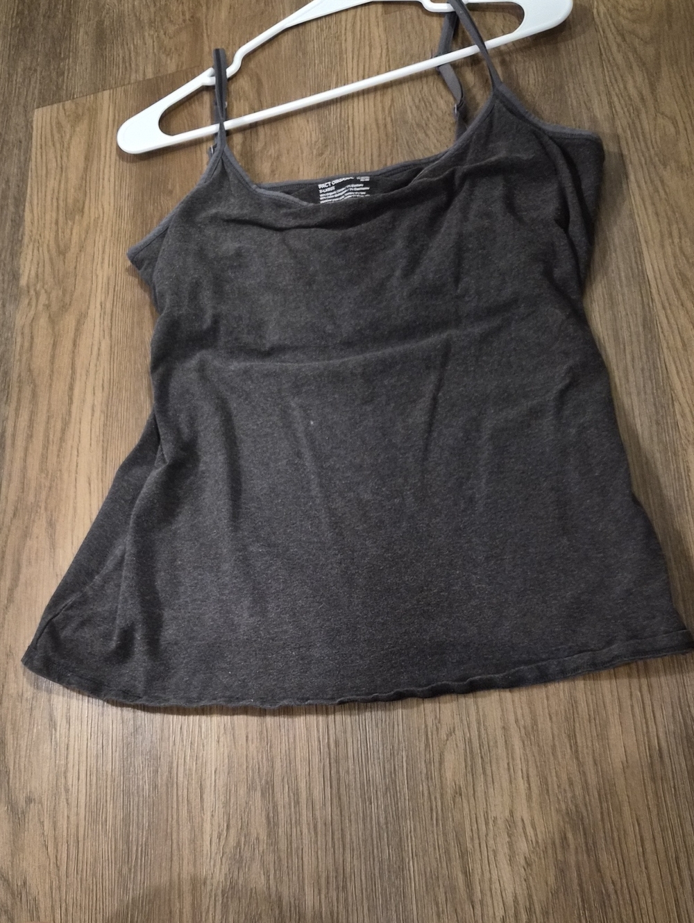 Classic Charcoal Spaghetti Strap Camisole - Women's